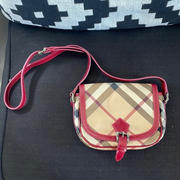 Burberry Bags Burberry Leather Shoulder Bag Poshmark